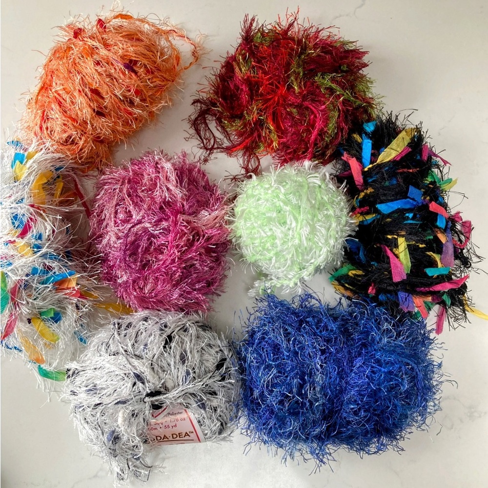 Eyelash Yarn - 310 Grams Total